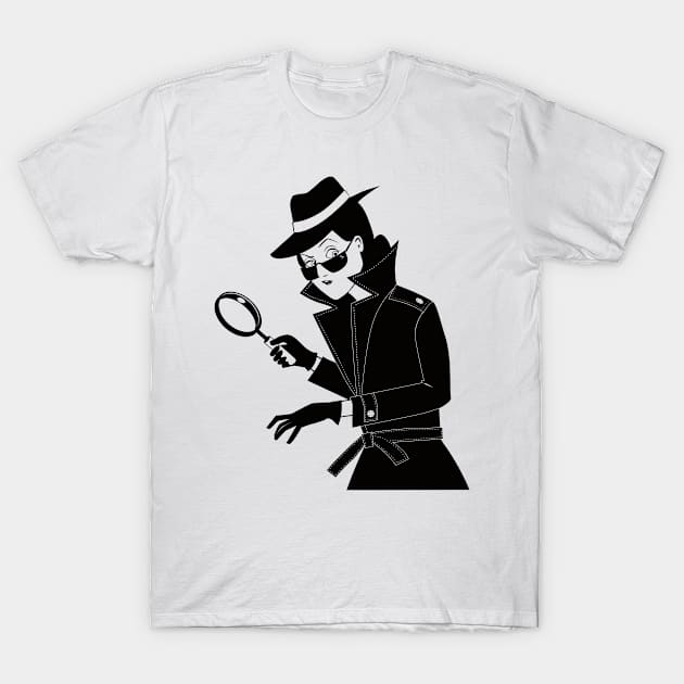 Detective T-Shirt by Mdath